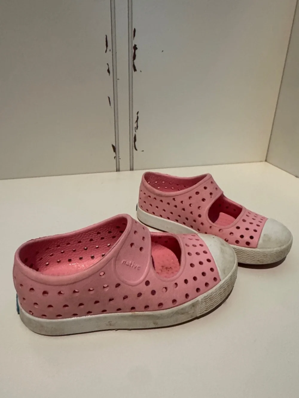 Native Kids Pink Mary Jane Water Shoes C5